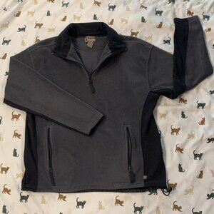 Alpine Design Fleece Pullover with 1/4 Zip Front